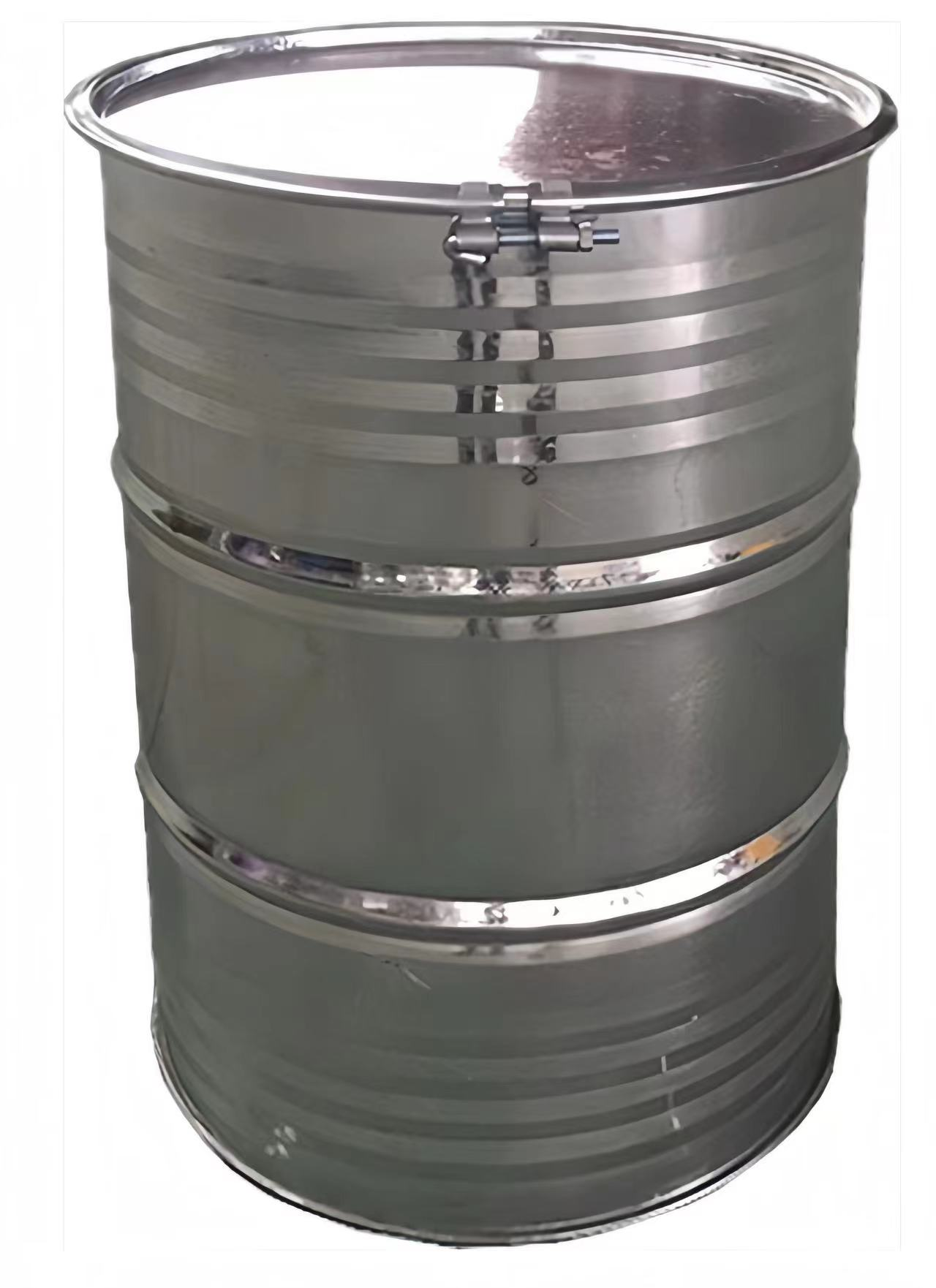 Open galvanized bucket
